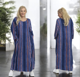 AKH oversized viscose jurk apart/stretch