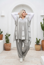 Vincenzo Allocca oversized linnen top/tuniek apart