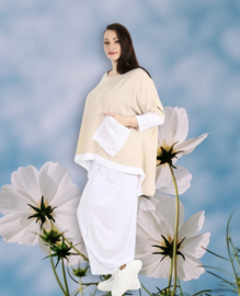 AKH viscose linnen look oversized A-lijn top