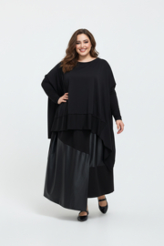 Mercy oversized katoen top stretch /in meerdere kleuren
