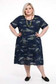 ITALIA MODA katoen A-lijn jurk