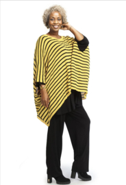 AKH oversized gebreide katoen top stretch