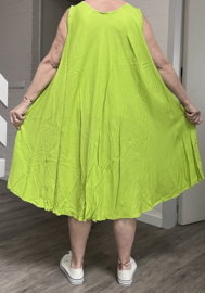 ITALIA MODA oversized viscose A-lijn jurk /in meerdere kleuren