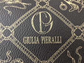 Giulia Pieralli luxe designer dames handtas bruin - Fashion glamour bag