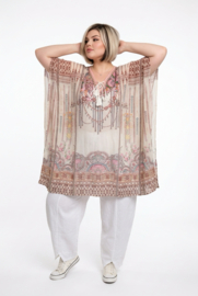 ONE OF A KIND  viscose zomer poncho/tuniek