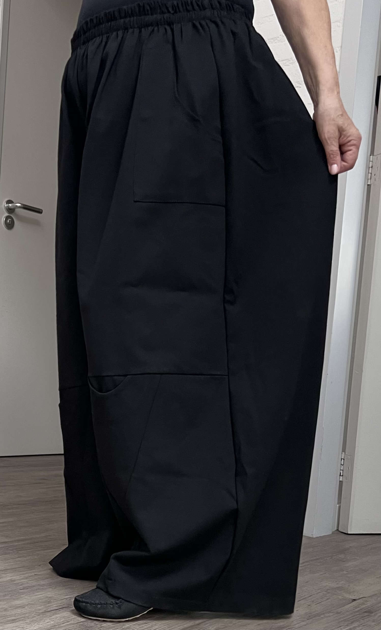 Moonshine punta viscose ballonbroek apart stretch zwart