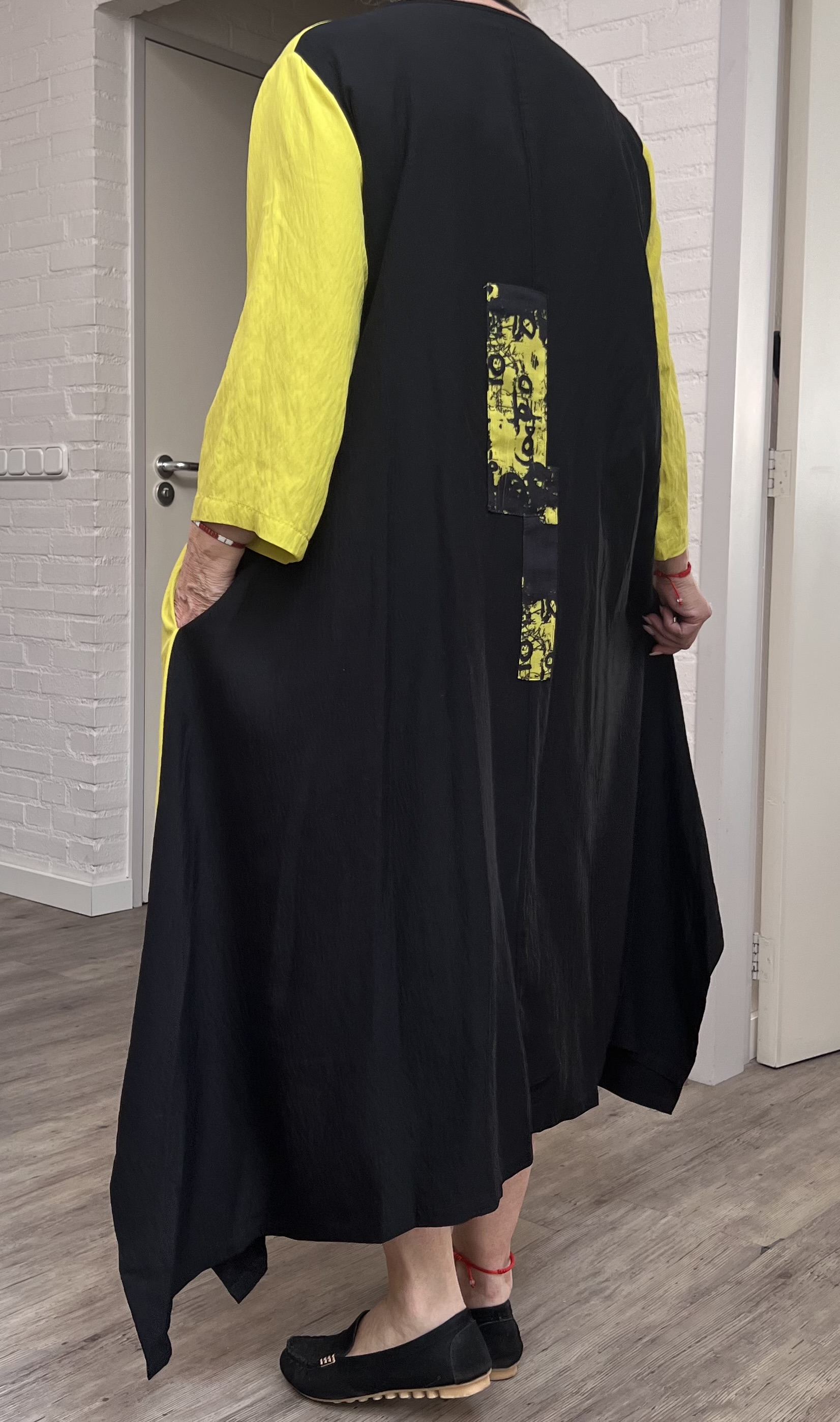 Zedd Plus viscose  A-lijn jurk