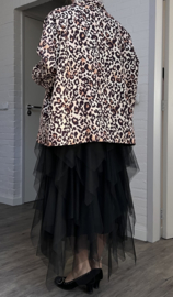 ITALIA  oversized blazer/jas apart /gevoerd