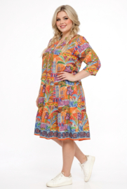 One Summer katoen A-lijn jurk