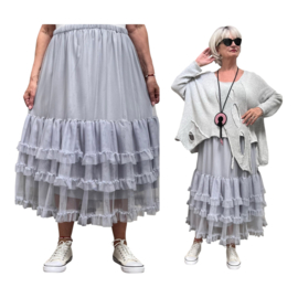 Vincenzo Allocca  oversized tule rok gevoerd