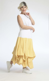 AKH oversized katoen rok met verstelbare plooien