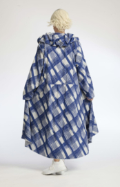 AKH viscose  A-lijn zomer jas /blazer stretch