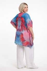 ONE OF A KIND  viscose zomerponcho/tuniek