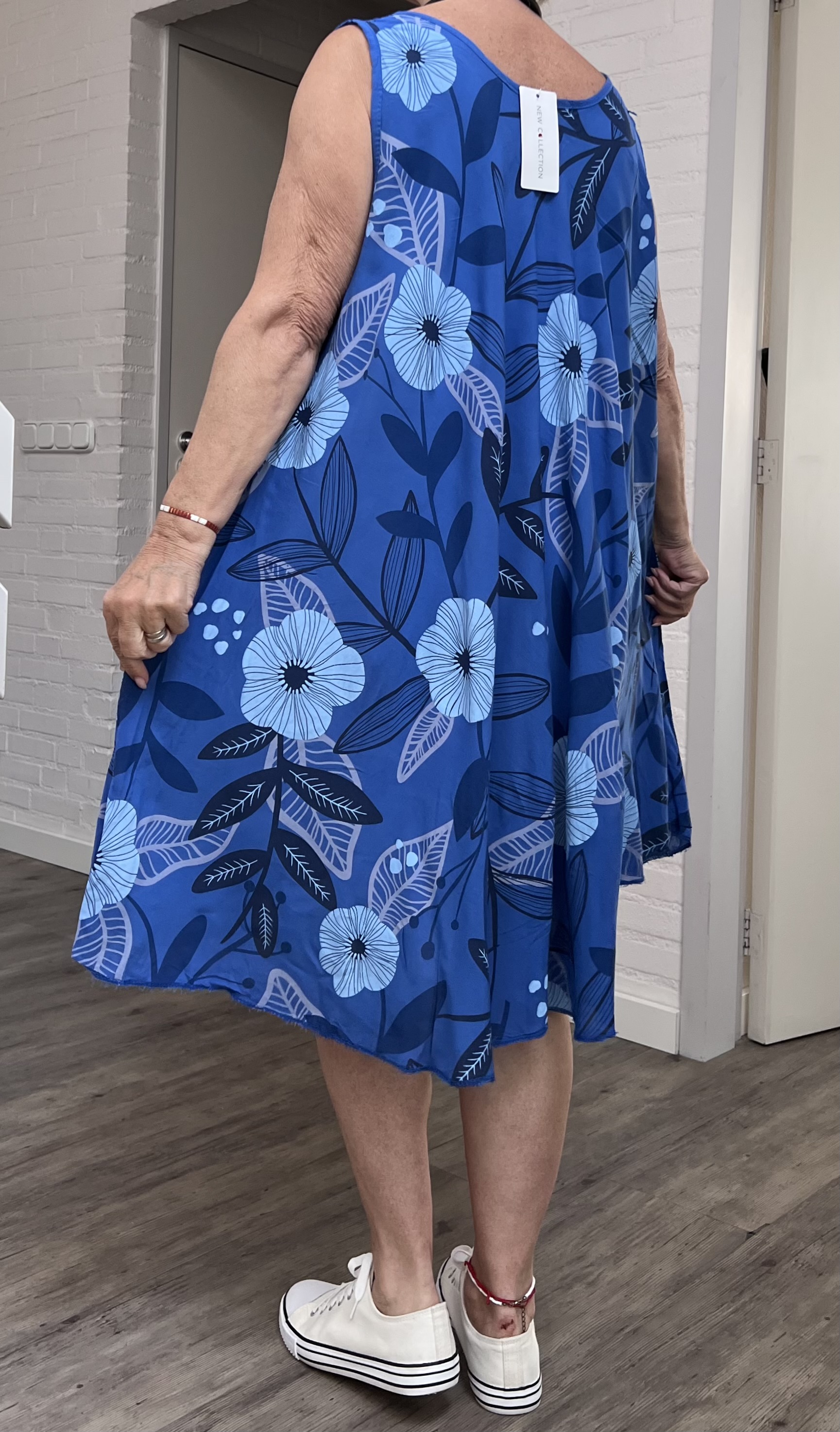 ITALIA oversized viscose A-lijn zomer jurk/in meerdere kleuren
