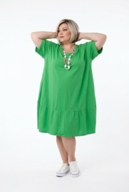 ITALIA MODA katoen A-lijn jurk stretch