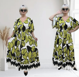 Jean Marc Philippe viscose A-lijn jurk