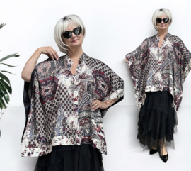 Jean Marc Philippe oversized viscose A-lijn tuniek/top