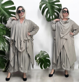 ITALIA  oversized katoen jersey tricot vest/blazer  stretch/in meerdere kleuren