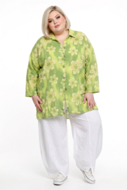 ITALIA oversized viscose zomer blouse/top/in meerdere kleuren