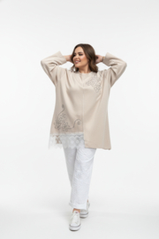 ITALIA MODA viscose  A-lijn tuniek stretch / in meerdere kleuren