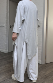 Moonshine oversized  katoen tricot tuniek apart stretch