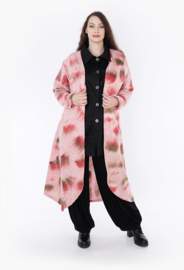 AKH oversized acryl vest/blazer/jas stretch