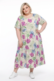 ITALIA MODA viscose A-lijn jurk