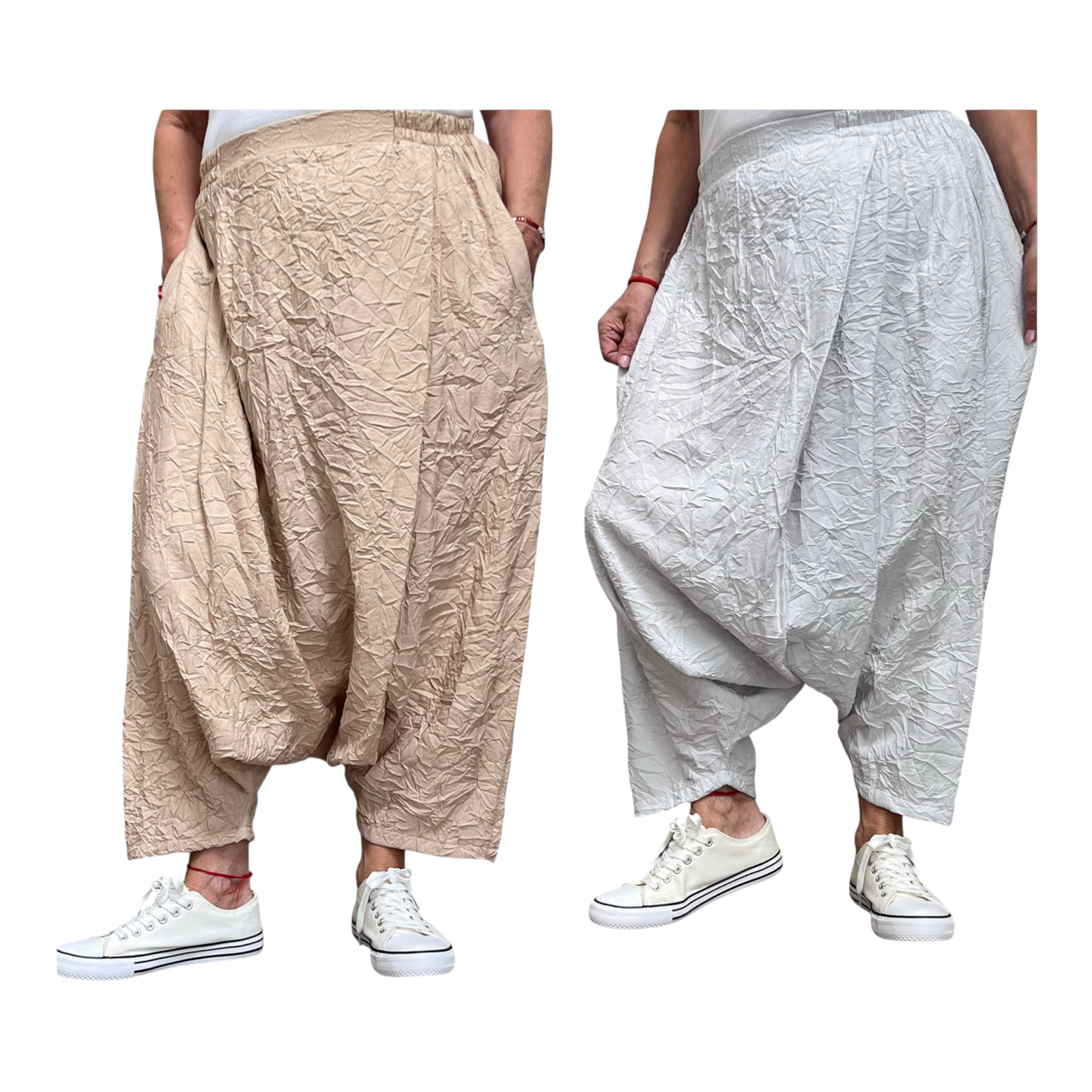 SINNE design..  viscose harembroek/in meerdere kleuren
