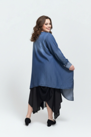 Moonshine tencel jeans  A-lijn tuniek apart