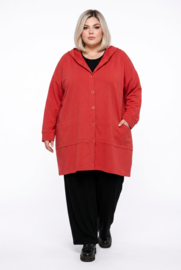 AKH oversized viscose A-lijn blazer/jas/vest apart stretch/in meerdere kleuren