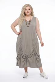 Moonshine katoen A-lijn jurk stretch