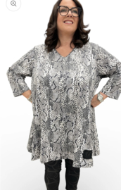 Vincenzo Allocca oversized  A-lijn tuniek/ apart stretch