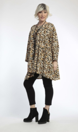 AKH oversized viscose/linnen A-lijn tuniek apart