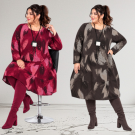 New Collection fijn corduroy katoen jurk   /in meerdere kleuren