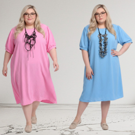 ITALIA MODA  viscose jurk/in meerdere kleuren