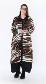 AKH oversized viscose mix blazer/hemd/stretch