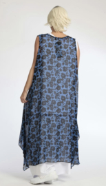 AKH oversized chique chiffon A-lijn  jurk/overjurk /tuniek apart