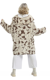 AKH viscose A-lijn zomer blouse /blazer