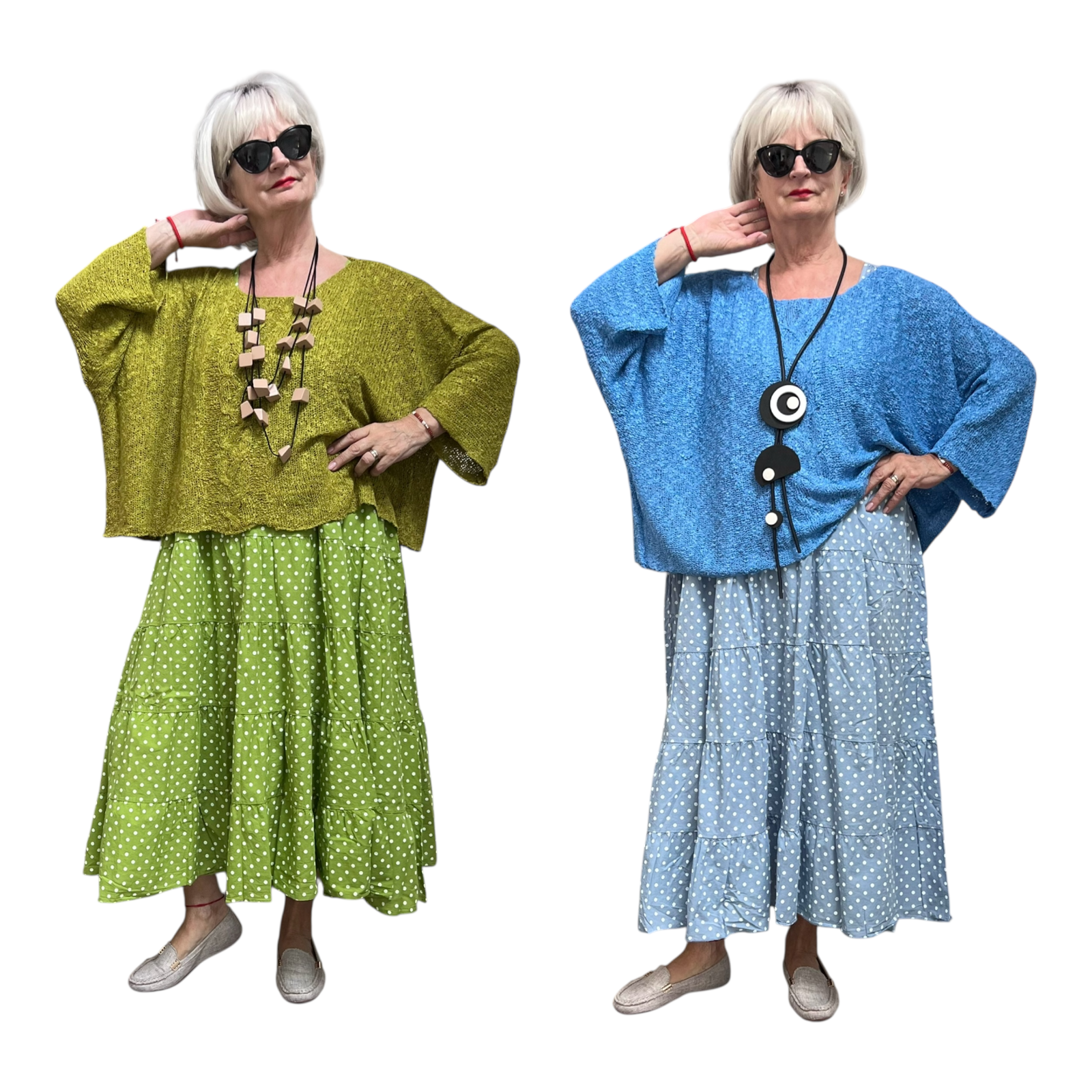 MB katoen/acryl oversized zacht  gebreide top stretch /in meerdere kleuren