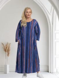 AKH oversized viscose jurk apart/stretch