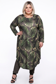 SASHA LOLA oversized viscose ballon jurk /stretch