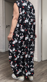 AKH oversized viscose jurk met zakken apart