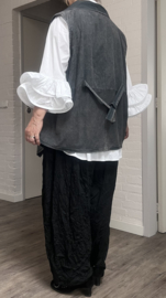 Vincenzo Allocca de modieuze kleuring oversized katoen A-lijn mouwloze vest apart/in meerdere kleuren
