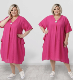 ITALIA MODA viscose A-lijn jurk