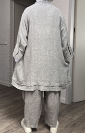 Vincenzo Allocca oversized linnen blazer/vest apart