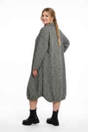 AKH oversized jersey viscose mix ballon blazer/vest apart stretch