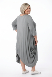 Moonshine oversized  viscose tricot tuniek apart stretch