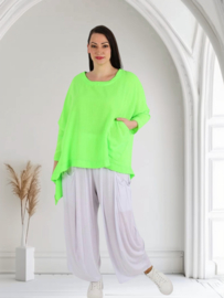 AKH viscose linnen look oversized A-lijn top