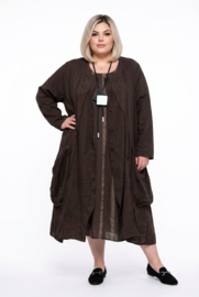 Moonshine katoen A-lijn blazer/jas apart stretch /in meerdere kleuren