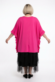 ITALIA MODA  viscose tricot tuniek met ketting /stretch/meerdere kleuren